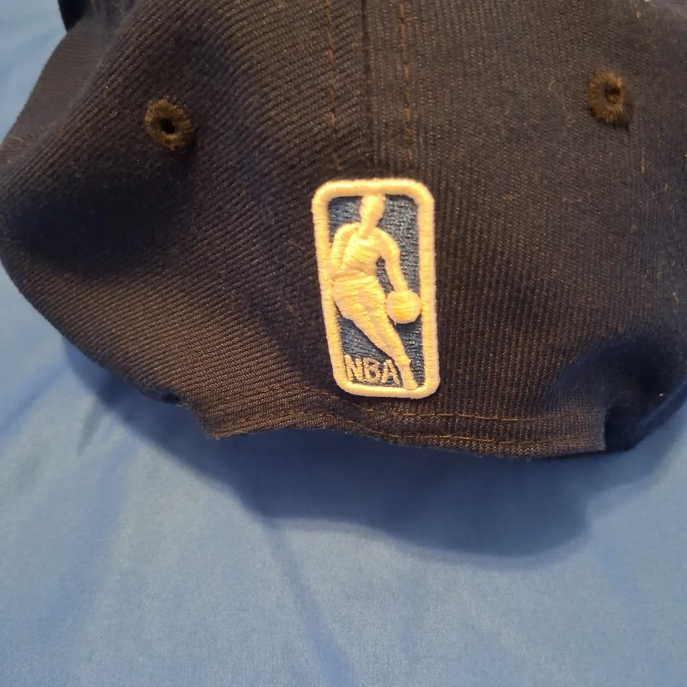 Minnesota Timbervolves New Era 5950 Purple Snap Back Hat. Brim Excellent Shape